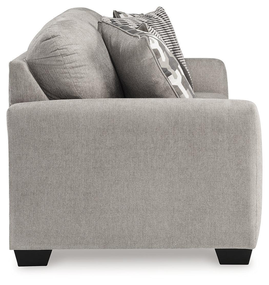 Avenal Flannel Park Sofa, Loveseat, Chair and Ottoman