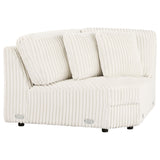 Emberson 5-Piece Upholstered Modular Sectional Sofa Ivory