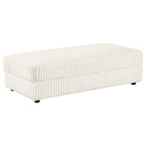 Emberson 5-Piece Upholstered Modular Sectional Sofa Ivory