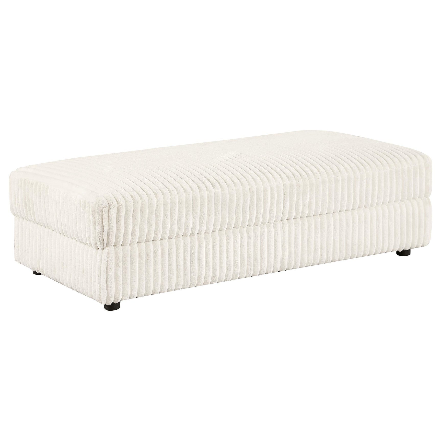 Emberson 5-Piece Upholstered Modular Sectional Sofa Ivory