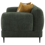 Soba Rich Green Loveseat