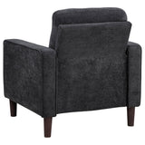 Bowen II 3-piece Upholstered Track Arm Sofa Set Steel Grey