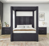 Jayla Black King Canopy Bed view 2