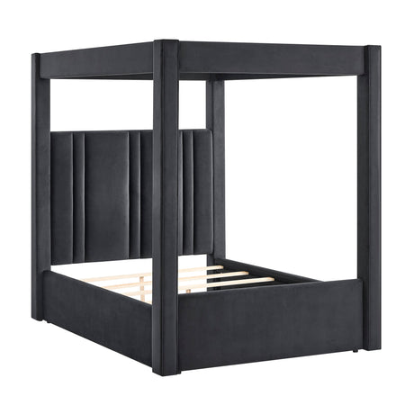 Jayla Black King Canopy Bed view 3