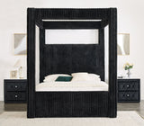 Carla Black Queen Canopy Bed view 2