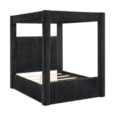 Carla Black King Canopy Bed view 3