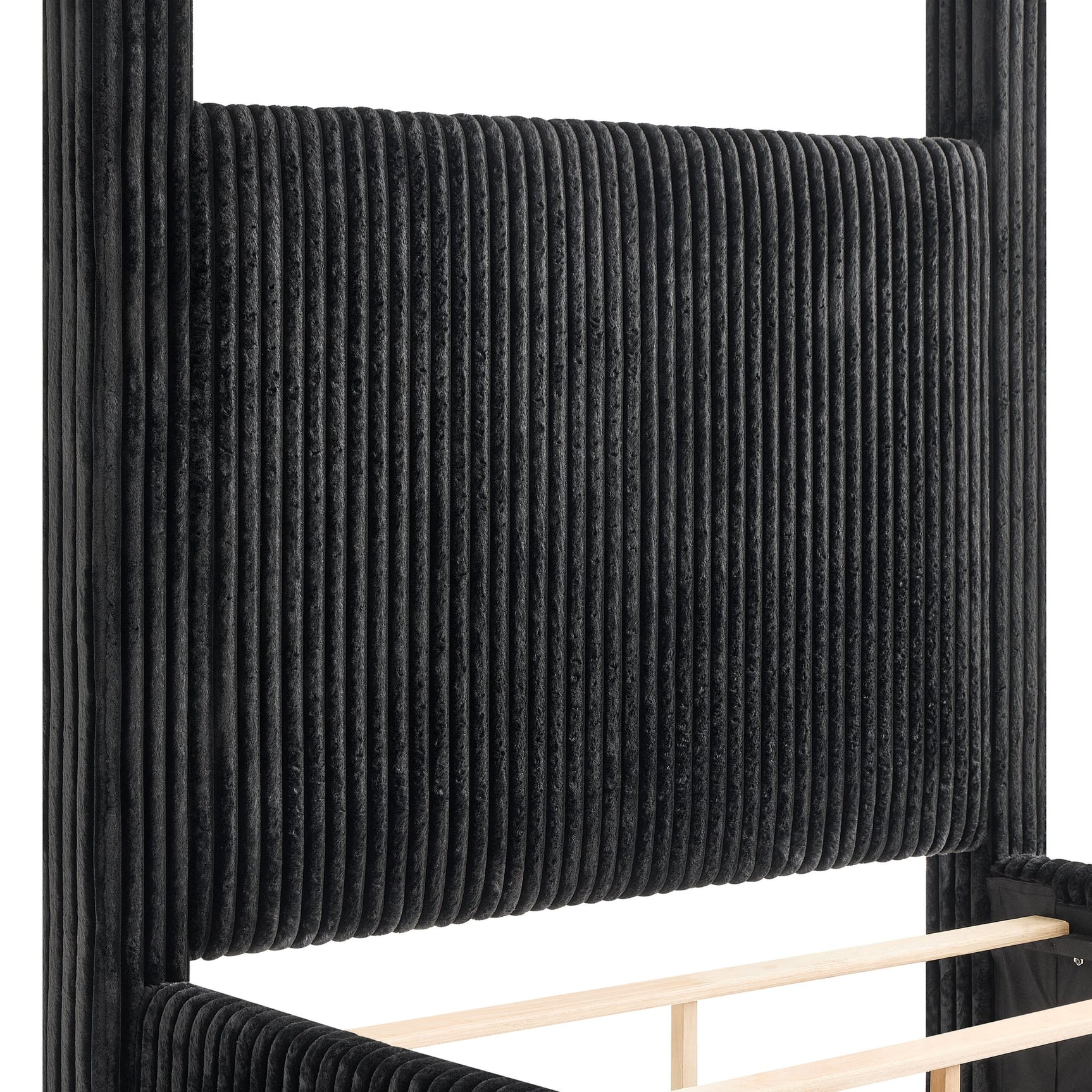 Carla Black King Canopy Bed view 4