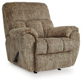 Stayfish Taupe Chenille,Velvet Recliner