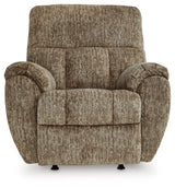 Stayfish Taupe Chenille,Velvet Recliner