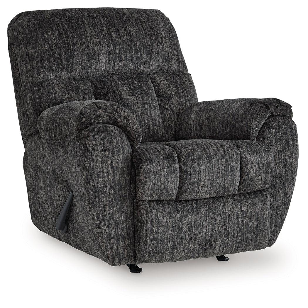 Stayfish Gunmetal Chenille,Velvet Recliner