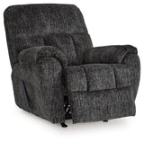 Stayfish Gunmetal Chenille,Velvet Recliner