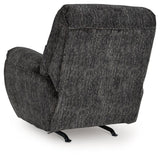 Stayfish Gunmetal Chenille,Velvet Recliner