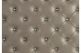 Avondale Gray Upholstered Tufted Panel Bedroom Set