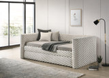 Brielle White Dove Upholstered Daybed