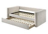 Brielle White Dove Upholstered Daybed