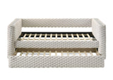 Brielle White Dove Upholstered Daybed