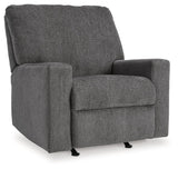 Rannis Pewter Chenille Recliner