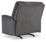 Rannis Pewter Chenille Recliner