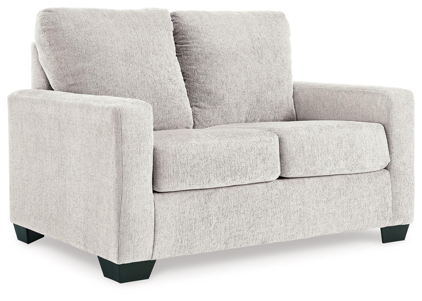 Rannis Snow Chenille Twin Sofa Sleeper