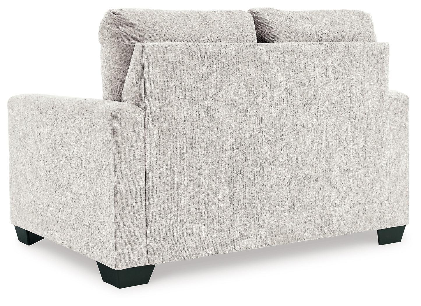 Rannis Snow Chenille Twin Sofa Sleeper