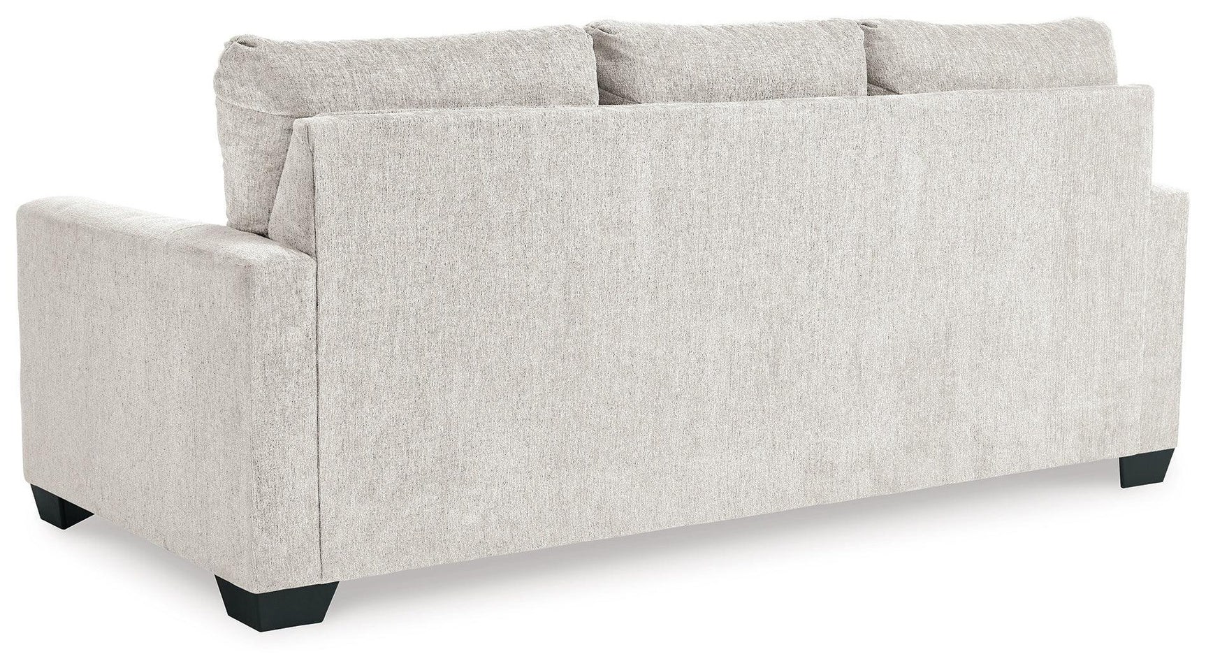 Rannis Snow Chenille Queen Sofa Sleeper - Ella Furniture