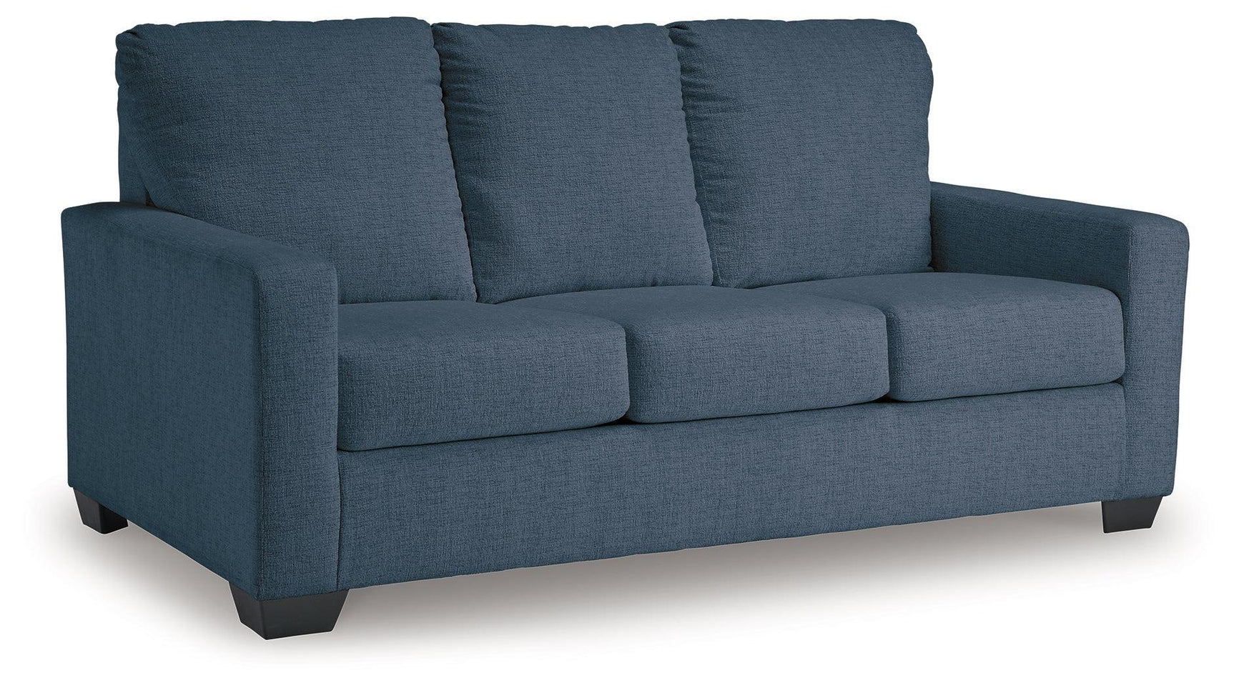 Rannis Navy Chenille Full Sofa Sleeper