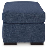 Evansley Navy Nuvella® Ottoman