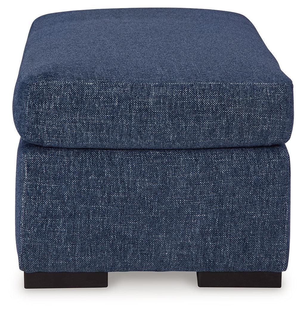 Evansley Navy Nuvella® Ottoman