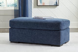 Evansley Navy Nuvella® Ottoman