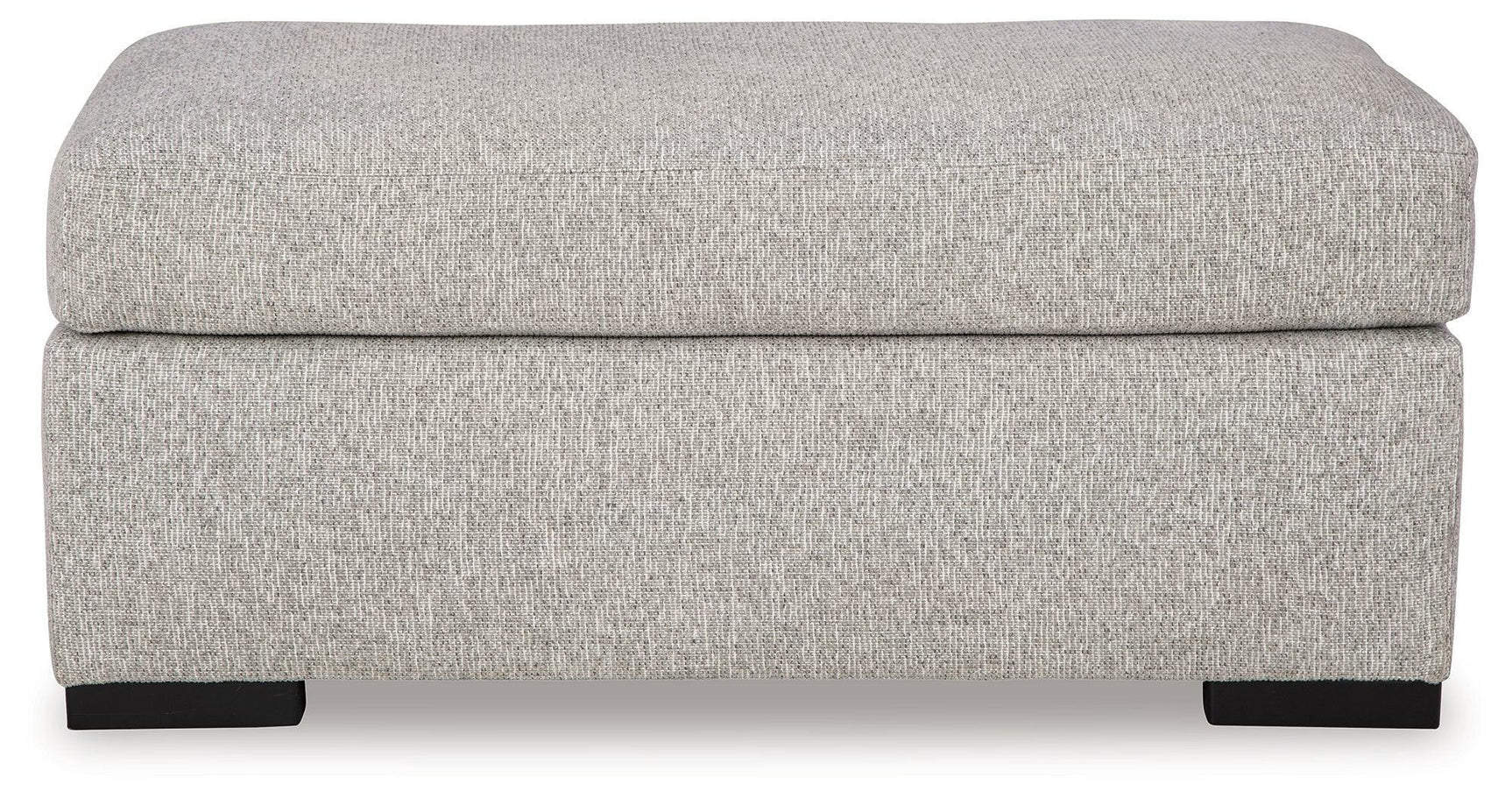 Evansley Pewter Nuvella® Ottoman