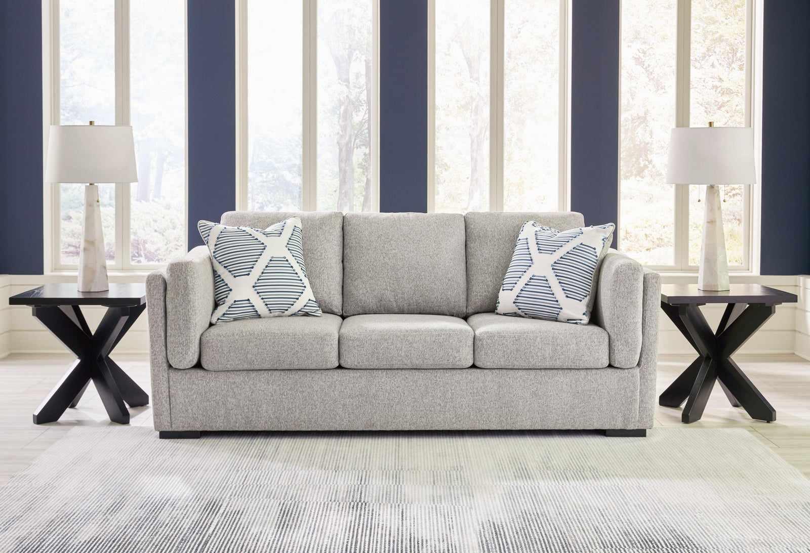 Evansley Pewter Nuvella® Sofa