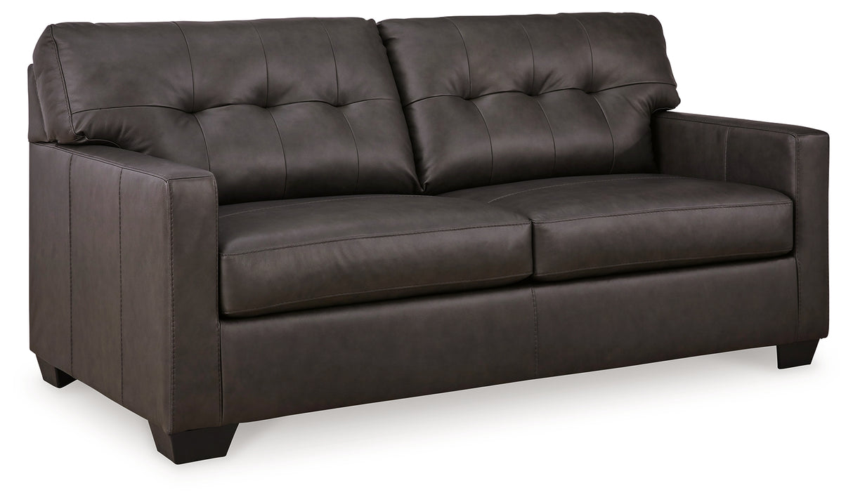 Belziani Storm Leather Full Sofa Sleeper
