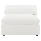 Raleigh 5-Piece Boucle Upholstered Modular Sectional Ivory