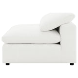 Raleigh 5-Piece Boucle Upholstered Modular Sectional Ivory