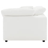 Raleigh 5-Piece Boucle Upholstered Modular Sectional Ivory