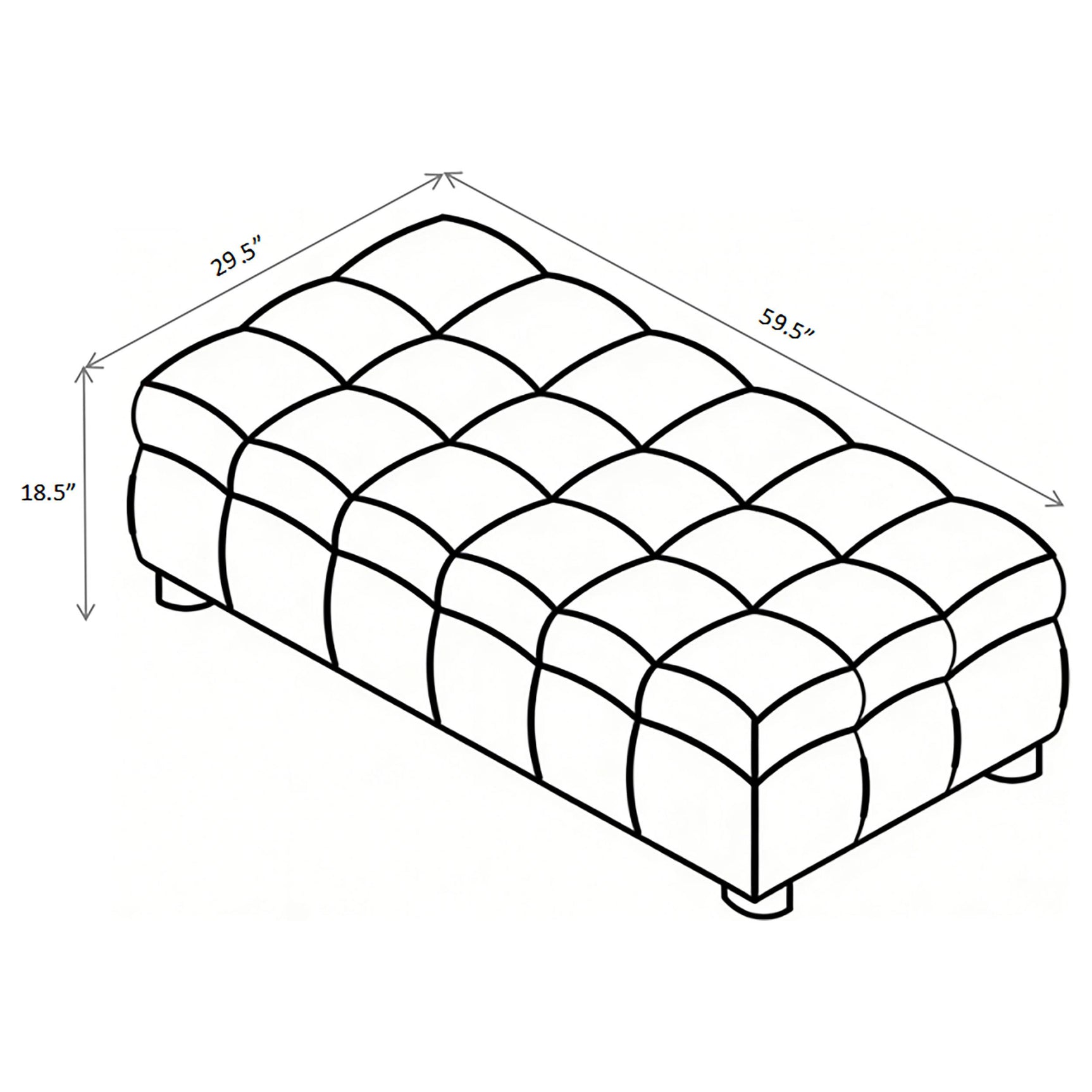 Amara Upholstered Ottoman