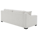 Ashlyn 3-piece Upholstered Track Arm Sofa Set Sand