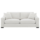 Ashlyn Fabric Upholstered Track Arm Sofa Sand