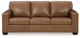 Bolsena Caramel Leather Queen Sofa Sleeper