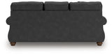Chasemore Granite Faux Leather Sofa