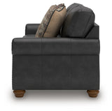 Chasemore Granite Faux Leather Sofa