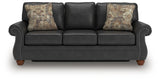 Chasemore Granite Faux Leather Queen Sofa Sleeper