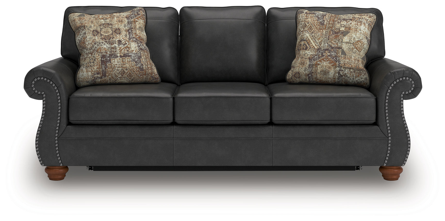 Chasemore Granite Faux Leather Queen Sofa Sleeper