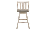 Amsonia White Gray Counter Height Set