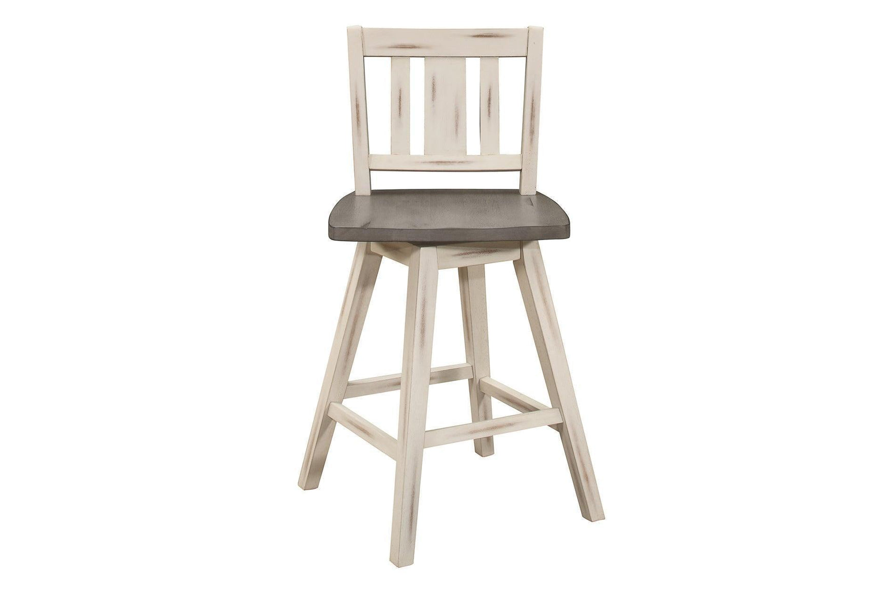 Amsonia White Gray Counter Height Set
