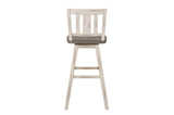Amsonia White Gray Counter Height Set