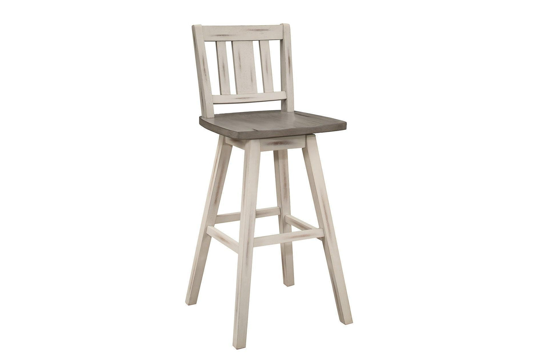 Amsonia White Gray Counter Height Set