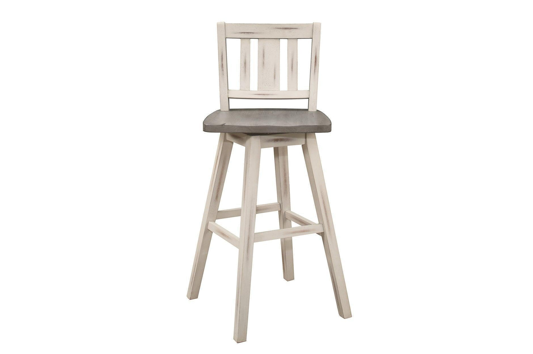 Amsonia White Gray Counter Height Set