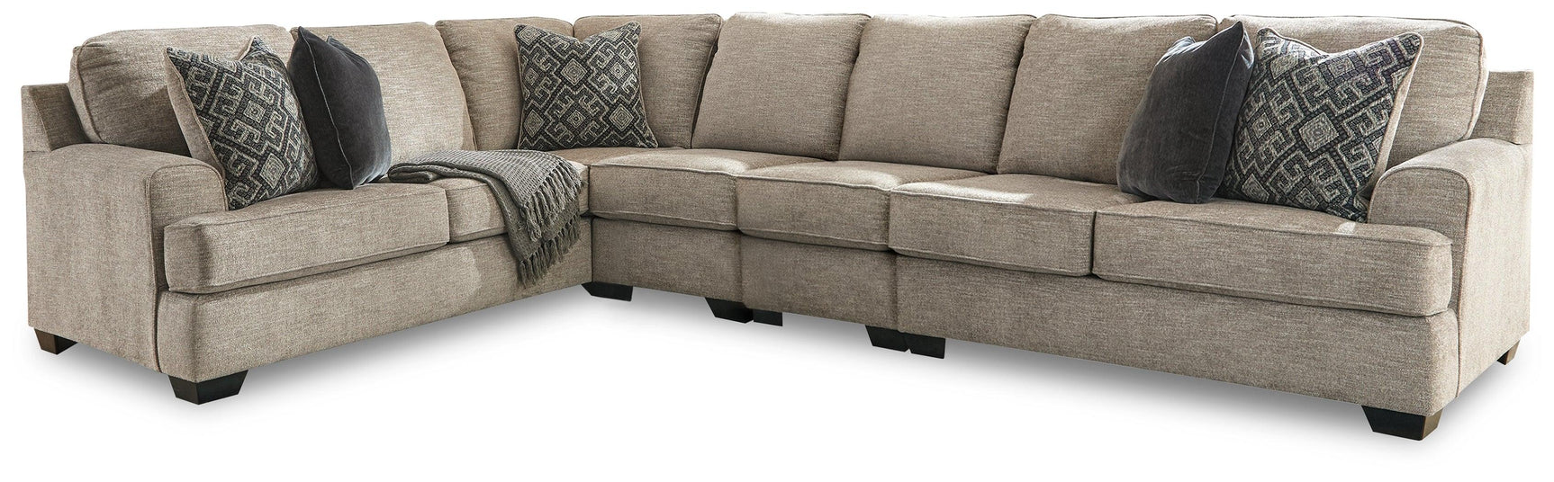 Bovarian Stone 4-Piece Sectional 56103S6 - Ella Furniture