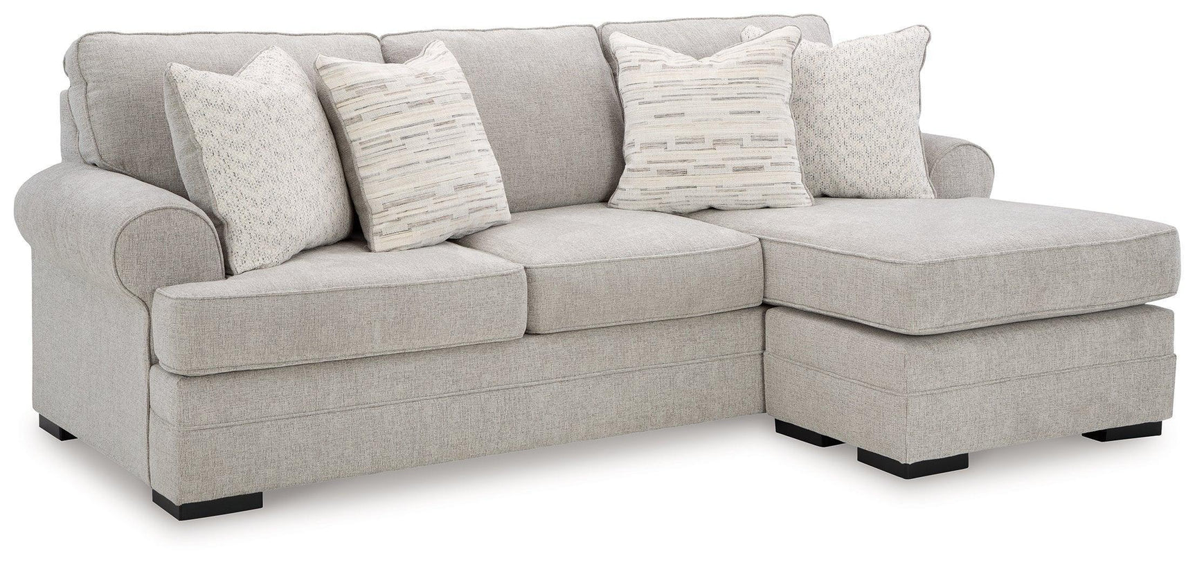 Eastonbridge Shadow Sofa Chaise, Chair, and Ottoman